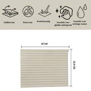 Plaktegel Japandi Cremé langwerpig 2.3mm