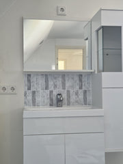 Plaktegel Marble ice langwerpig 1mm