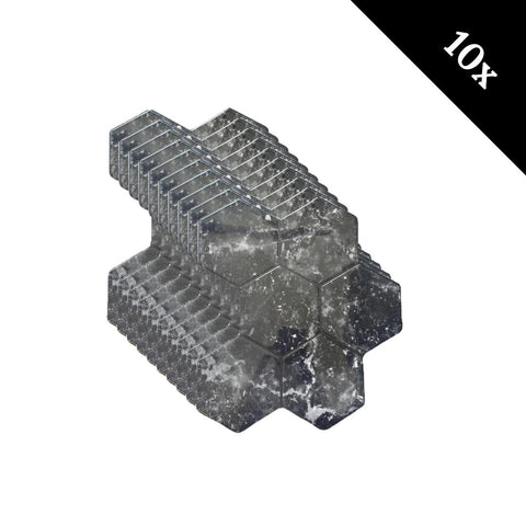 Plaktegel HexaLux noir 2.3mm
