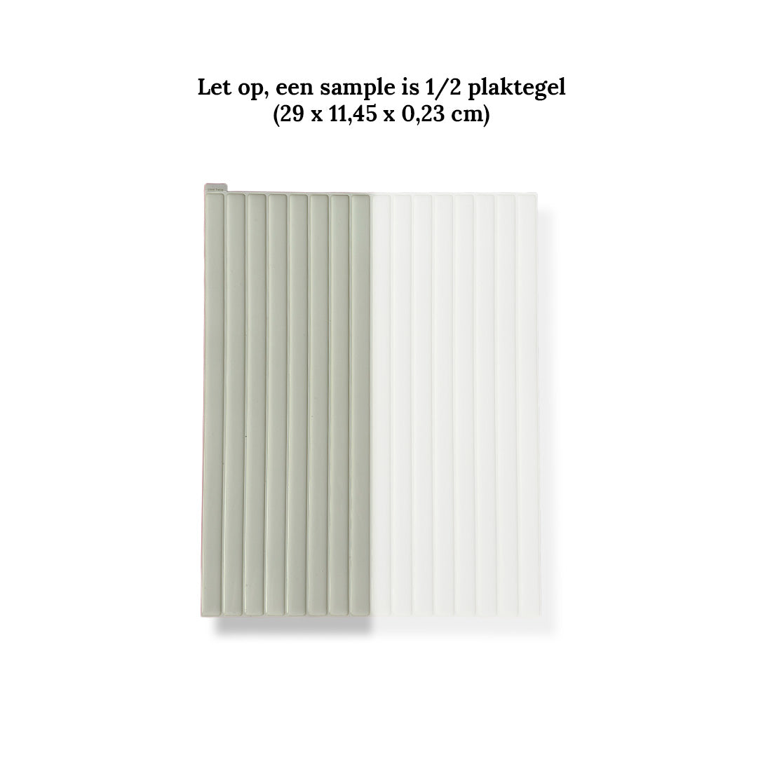 Plaktegel Japandi Cremé langwerpig 1mm