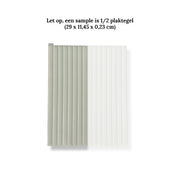Plaktegel Japandi Cremé langwerpig 1mm