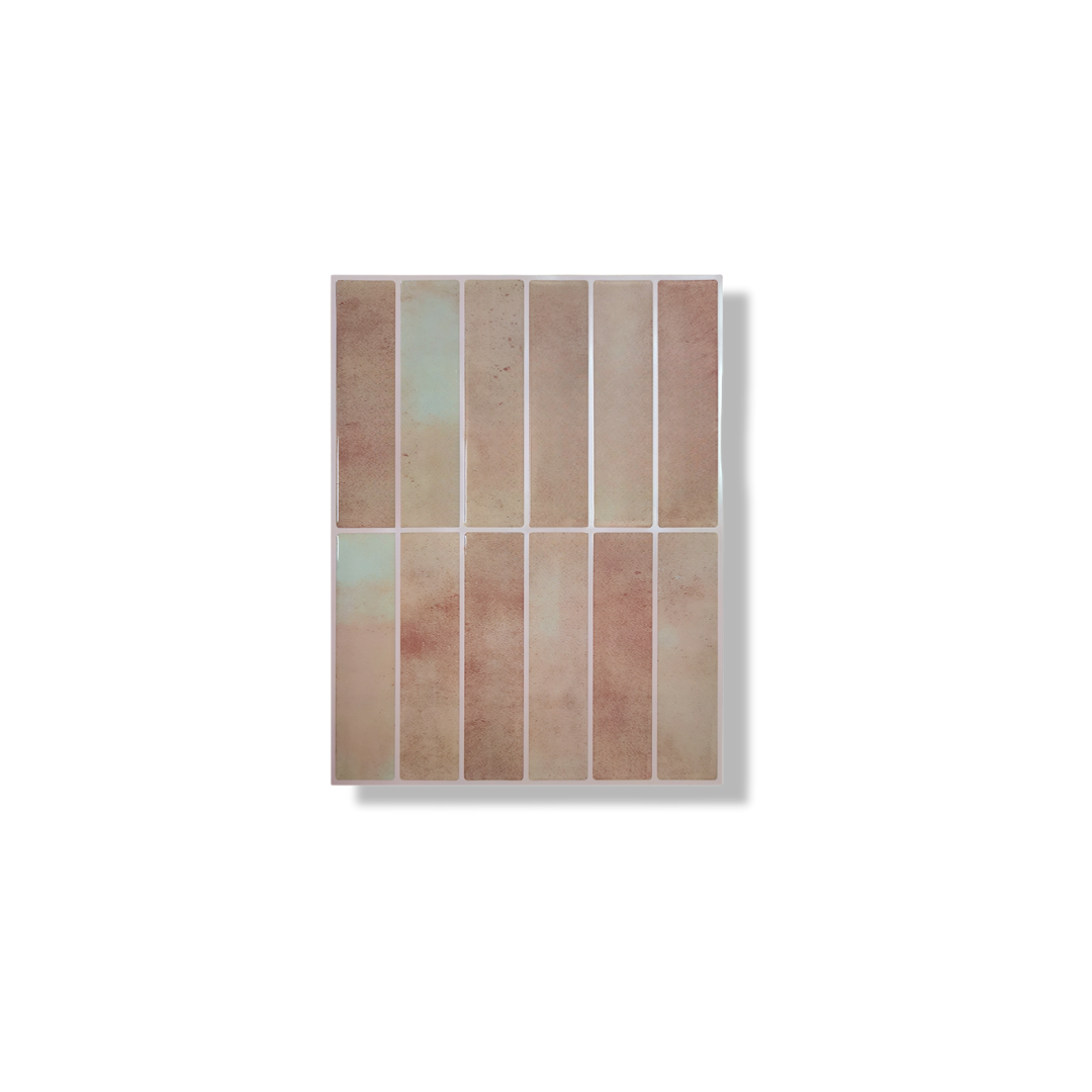 Plaktegel Terra salmon langwerpig 1mm